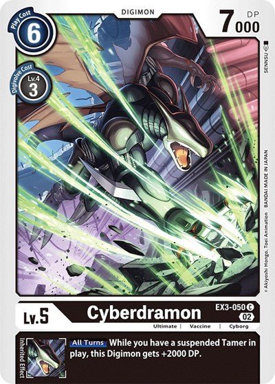 Cyberdramon (Draconic Roar) Near Mint - Nick Nack's Full Frontal Attack