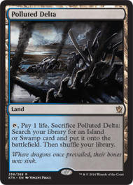 Polluted Delta (Khans of Tarkir) Near Mint - Nick Nack's Full Frontal Attack