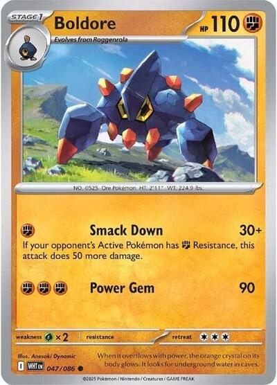 Boldore (SV: White Flare) Near Mint - Nick Nack's Full Frontal Attack