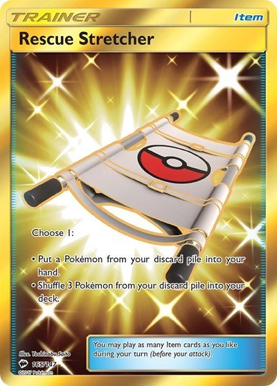 Rescue Stretcher (Secret) (SM - Burning Shadows) Near Mint Holofoil - Nick Nack's Full Frontal Attack