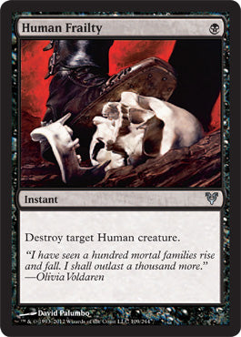 Human Frailty (Avacyn Restored) Light Play