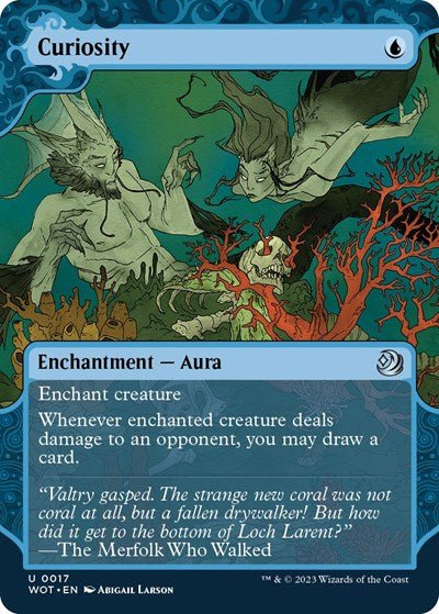 Curiosity (Wilds of Eldraine: Enchanting Tales) Near Mint - Nick Nack's Full Frontal Attack