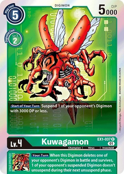 Kuwagamon (Classic Collection) Near Mint Foil