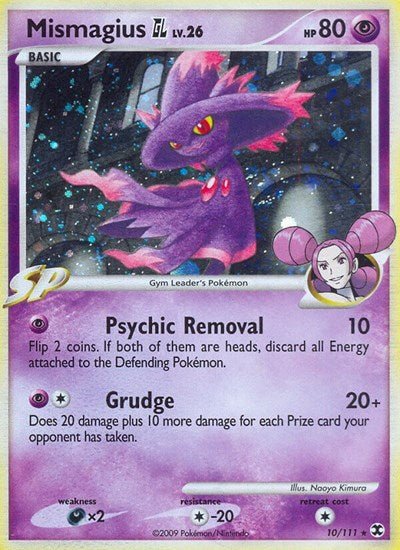 Mismagius GL (Rising Rivals) Light Play Holofoil - Nick Nack's Full Frontal Attack