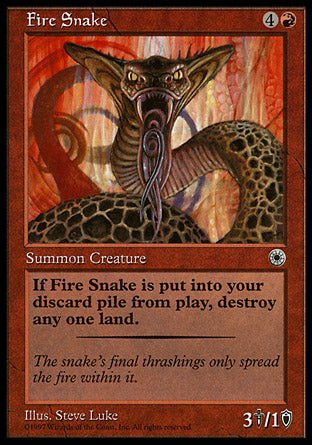 Fire Snake (Portal) Light Play - Nick Nack's Full Frontal Attack