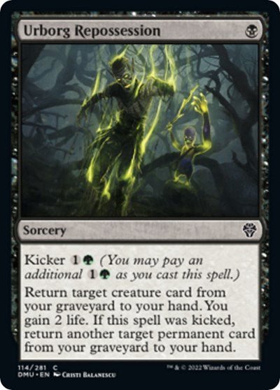 Urborg Repossession (Dominaria United) Near Mint - Nick Nack's Full Frontal Attack