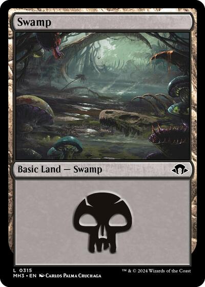 Swamp (0315) (Modern Horizons 3) Near Mint - Nick Nack's Full Frontal Attack