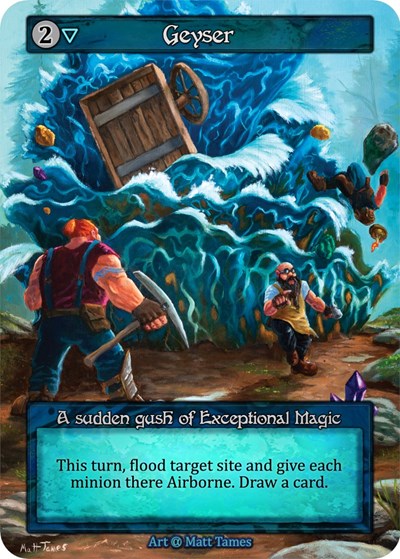 Geyser (Alpha) Near Mint