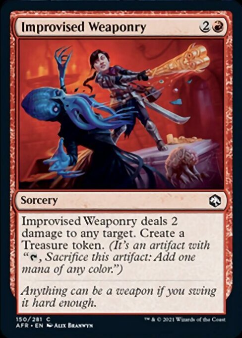 Improvised Weaponry (Adventures in the Forgotten Realms) Near Mint - Nick Nack's Full Frontal Attack