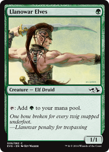 Llanowar Elves (Duel Decks Anthology: Elves vs Goblins) Near Mint