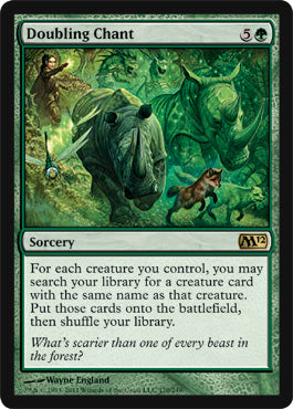 Doubling Chant (Magic 2012 Core Set) Near Mint