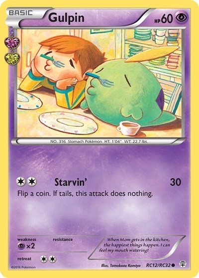 Gulpin (Generations: Radiant Collection) Light Play - Nick Nack's Full Frontal Attack
