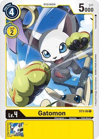 Gatomon (Starter Deck 03: Heaven's Yellow) Near Mint - Nick Nack's Full Frontal Attack