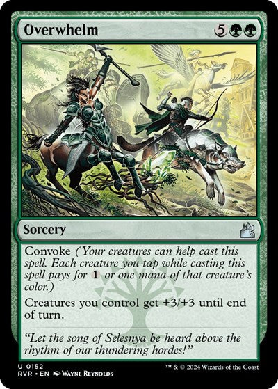 Overwhelm (Ravnica Remastered) Near Mint - Nick Nack's Full Frontal Attack