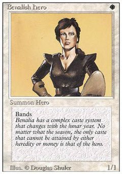 Benalish Hero (Revised) Near Mint - Nick Nack's Full Frontal Attack