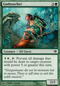 Godtoucher (Shards of Alara) Light Play - Nick Nack's Full Frontal Attack