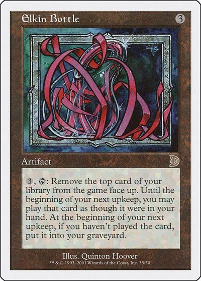 Elkin Bottle (Promos: Deckmasters Garfield vs Finkel) Near Mint - Nick Nack's Full Frontal Attack