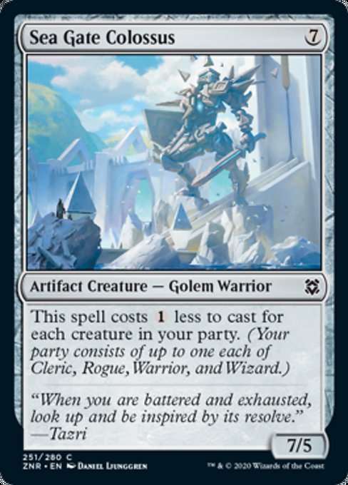 Sea Gate Colossus (Zendikar Rising) Near Mint - Nick Nack's Full Frontal Attack