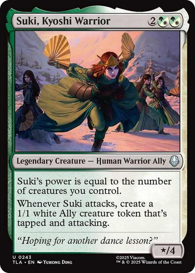 Suki, Kyoshi Warrior (Avatar: The Last Airbender) Near Mint - Nick Nack's Full Frontal Attack