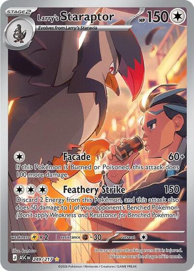 Larry's Staraptor - 249 (ME: Ascended Heroes) Near Mint Holofoil