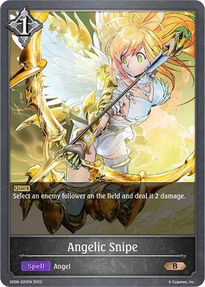 Angelic Snipe (SD06: Maculate Ablution) Near Mint - Nick Nack's Full Frontal Attack