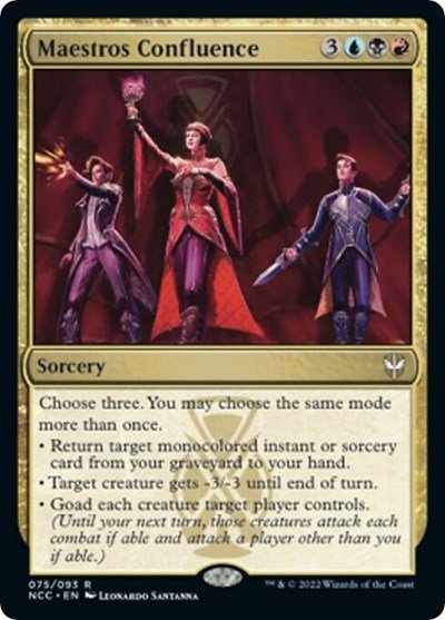 Maestros Confluence (Commander: Streets of New Capenna) Near Mint - Nick Nack's Full Frontal Attack