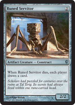 Runed Servitor (Conspiracy) Near Mint - Nick Nack's Full Frontal Attack