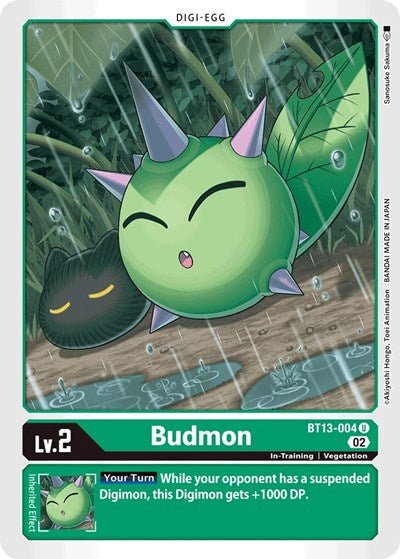 Budmon (Versus Royal Knights) Near Mint - Nick Nack's Full Frontal Attack