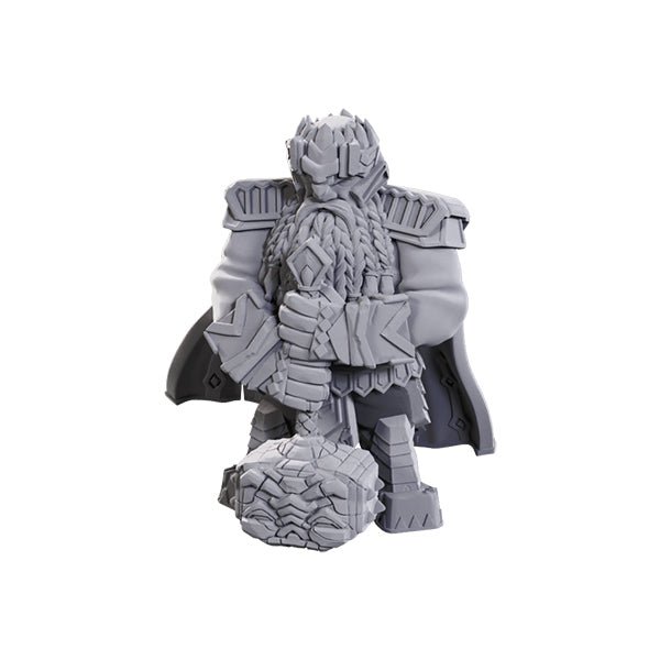 Deep Cuts Minis: Wave 23 - Male Dwarf Champion High-Level - Nick Nack's Full Frontal Attack