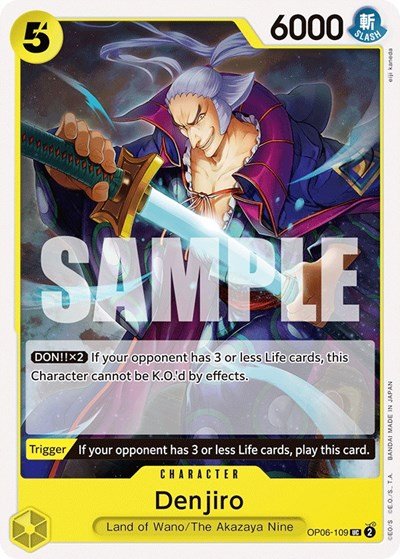 Denjiro (Wings of the Captain) Near Mint - Nick Nack's Full Frontal Attack