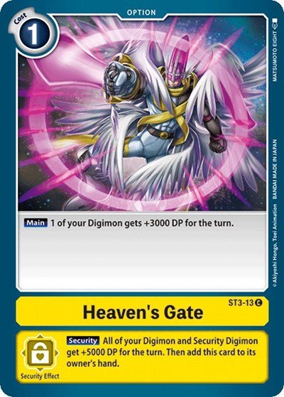 Heaven's Gate (Starter Deck 03: Heaven's Yellow) Near Mint - Nick Nack's Full Frontal Attack