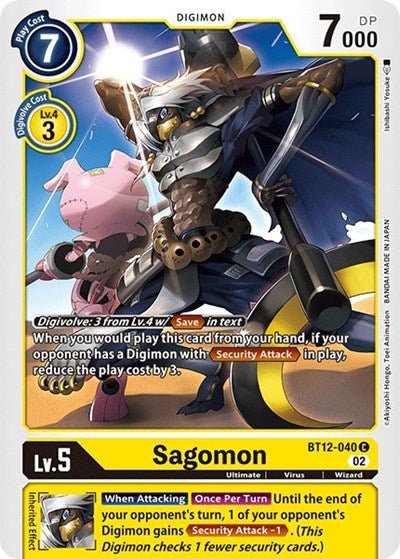Sagomon (Across Time) Near Mint - Nick Nack's Full Frontal Attack