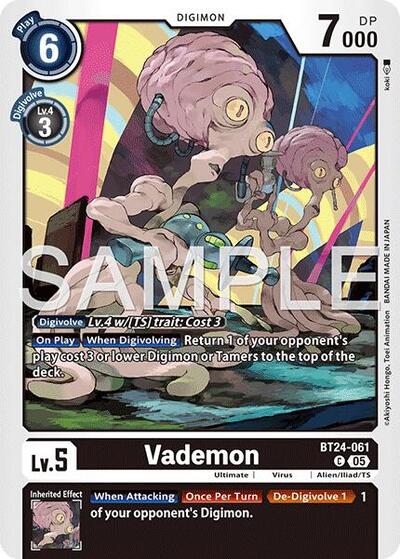 Vademon (Time Stranger) Near Mint - Nick Nack's Full Frontal Attack
