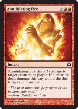 Annihilating Fire (Return to Ravnica) Near Mint - Nick Nack's Full Frontal Attack