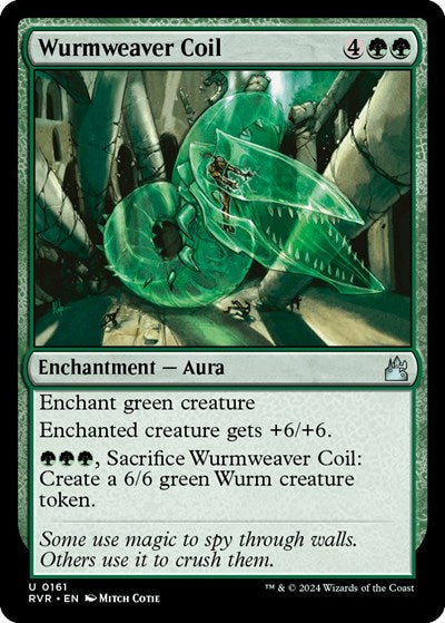 Wurmweaver Coil (Ravnica Remastered) Near Mint - Nick Nack's Full Frontal Attack
