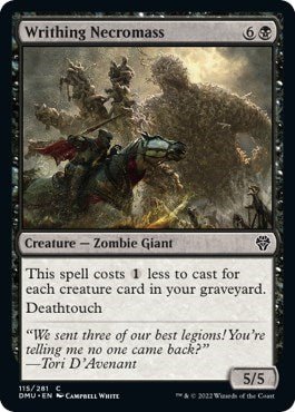 Writhing Necromass (Dominaria United) Near Mint Foil - Nick Nack's Full Frontal Attack