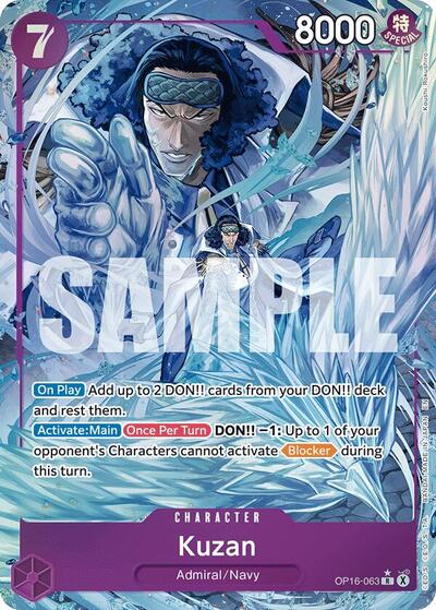 Kuzan (Alternate Art) (The Time of Battle) Near Mint Foil
