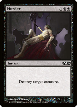 Murder (Magic 2013 Core Set) Light Play