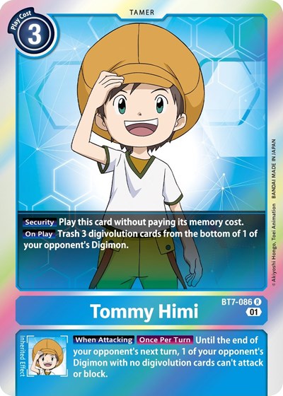 Tommy Himi (The Next Adventure) Near Mint Foil