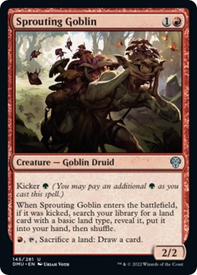 Sprouting Goblin (Dominaria United) Near Mint - Nick Nack's Full Frontal Attack