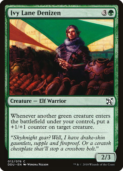 Ivy Lane Denizen (Duel Decks: Elves vs Inventors) Near Mint