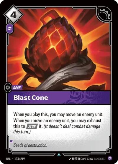 Blast Cone (Unleashed) Near Mint