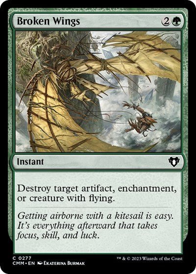 Broken Wings (Commander Masters) Near Mint - Nick Nack's Full Frontal Attack