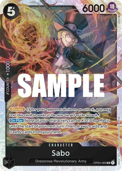 Sabo (Kingdoms of Intrigue) Near Mint Foil