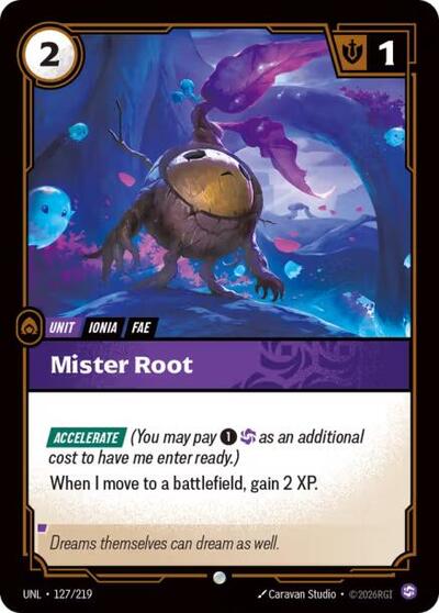 Mister Root (Unleashed) Near Mint