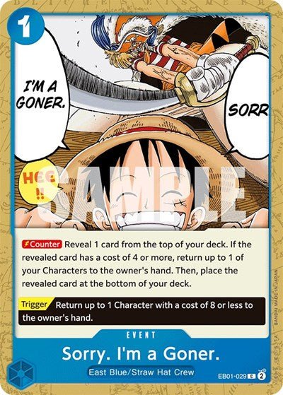 Sorry. I'm a Goner. (Extra Booster: Memorial Collection) Near Mint - Nick Nack's Full Frontal Attack