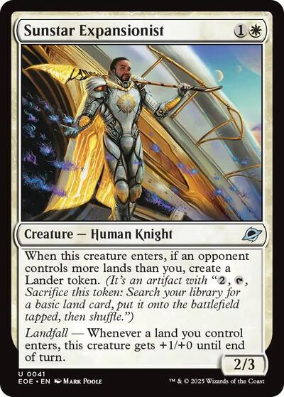 Sunstar Expansionist (Edge of Eternities) Near Mint