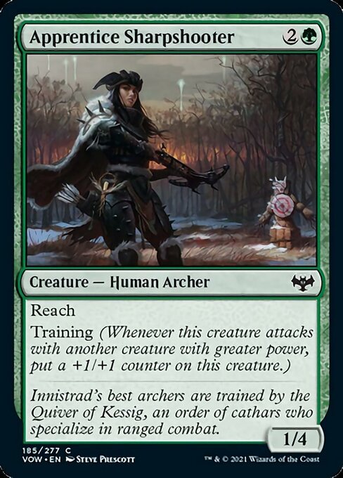 Apprentice Sharpshooter (Innistrad: Crimson Vow) Near Mint - Nick Nack's Full Frontal Attack