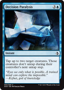 Decision Paralysis (Amonkhet) Near Mint