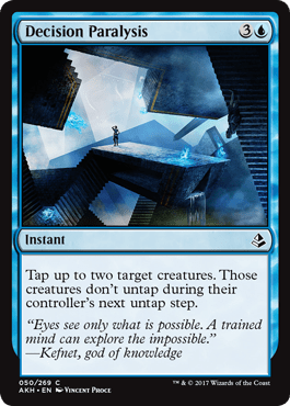 Decision Paralysis (Amonkhet) Near Mint - Nick Nack's Full Frontal Attack